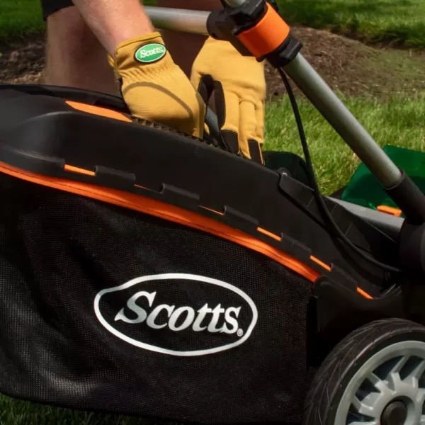 Scotts 21 in. 62-Volt Lithium-Ion Cordless Battery Walk Behind Push Mower with 5 Ah Battery and Charger Included