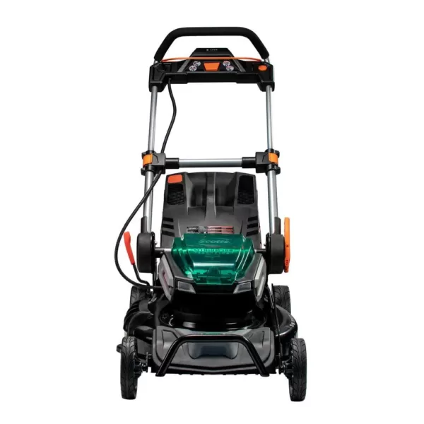 Scotts 21 in. 62-Volt Lithium-Ion Cordless Battery Walk Behind Push Mower with 5 Ah Battery and Charger Included